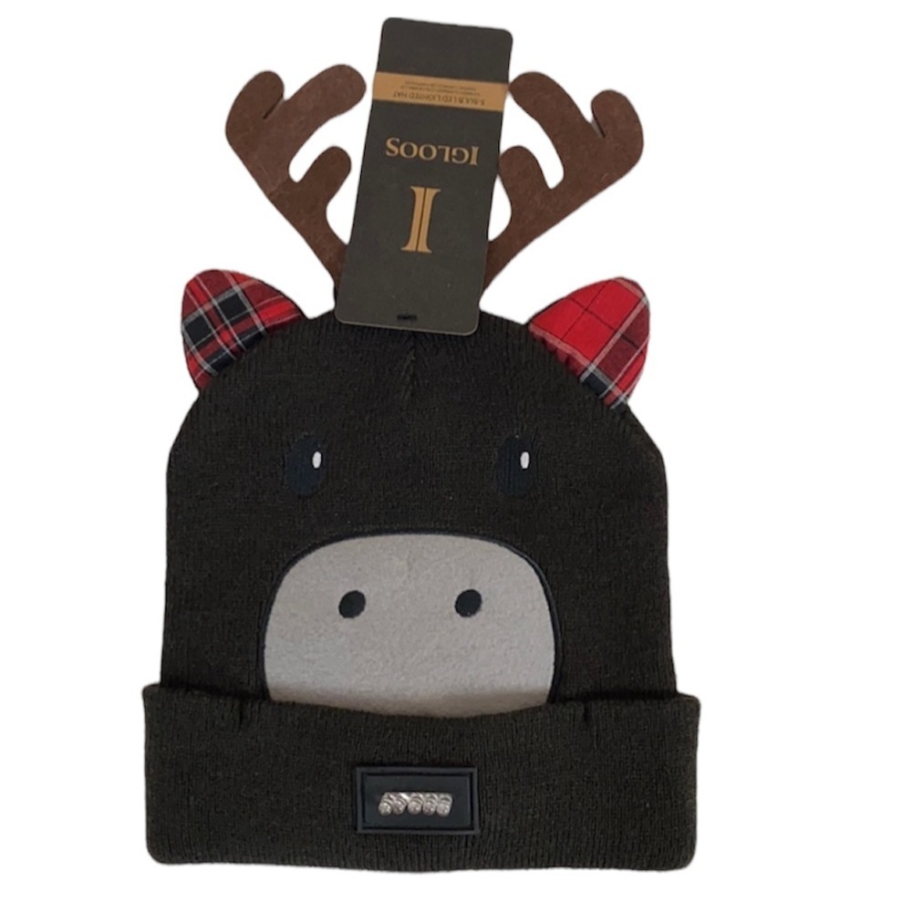 NWT Igloos LED Lighted Beanie